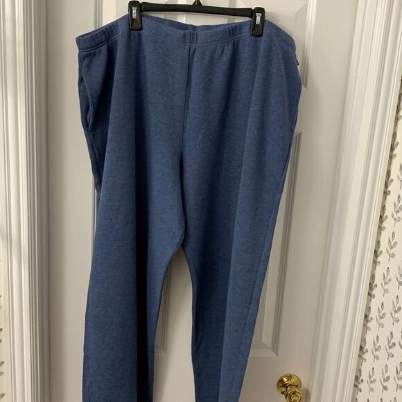 Pendleton Originals Size 3X blue pocketed stretch pants - Picture 1 of 10